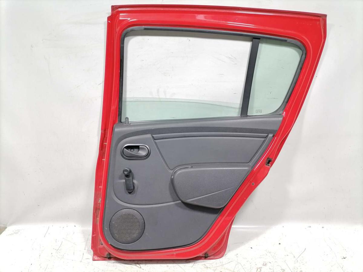 Dacia Sandero SD original T&uuml;r hinten rechts OV21D Red Passion Rohbau BJ09